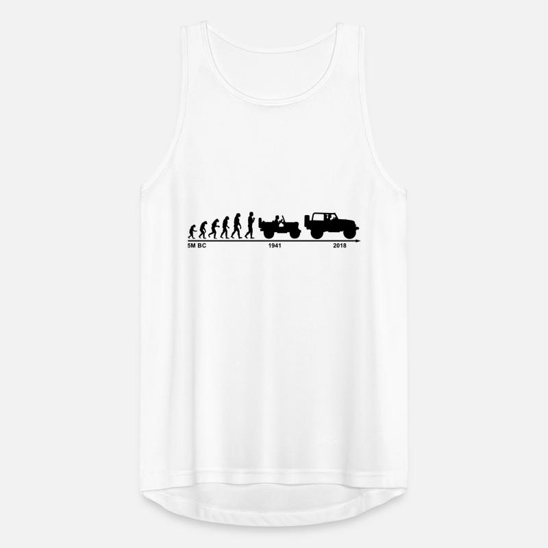 jeep evolution Männer Tank Top atmungsaktiv