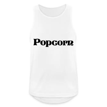 Pop-corn - Débardeur respirant Homme - blanc - Devant - Nick (188cm)