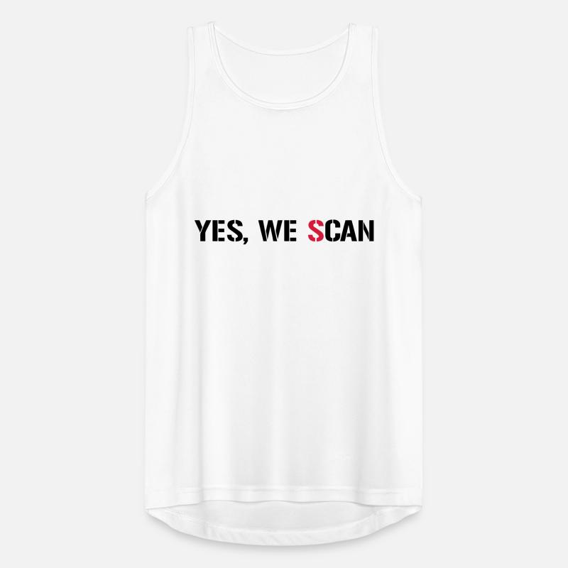 Yes, We Scan NSA PRISM Men's Breathable Tank Top