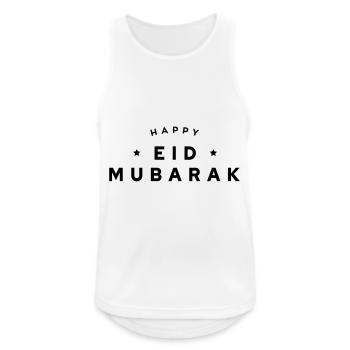 Happy Eid Mubarak - Men's Breathable Tank Top - white - Front - Nick (188cm)