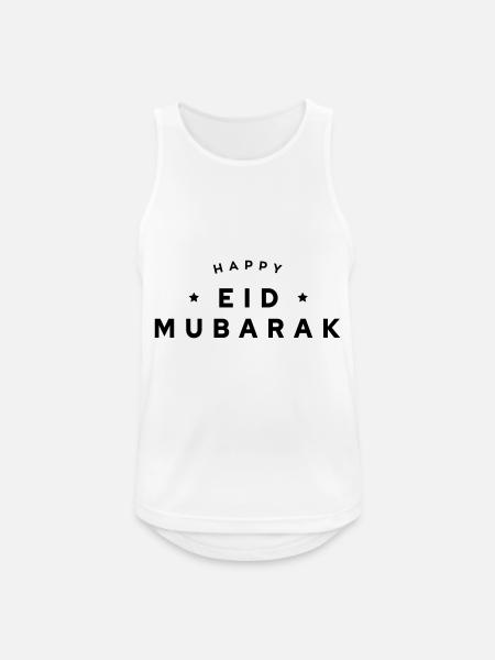 Happy Eid Mubarak - Men's Breathable Tank Top - white