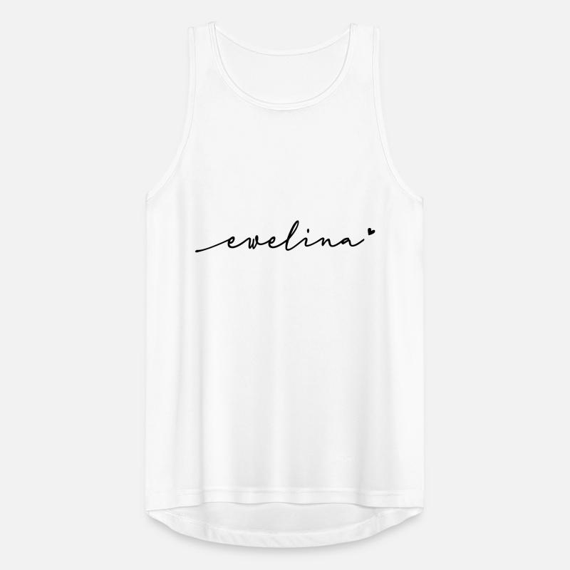Ewelina Cursive Name Men's Breathable Tank Top