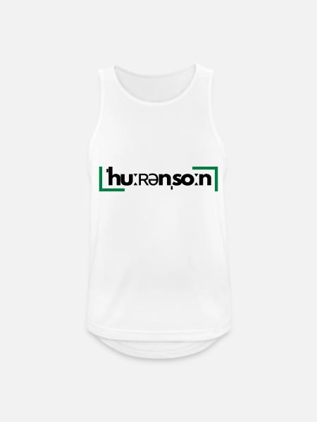 ˈhuːʀənˌsoːn - Männer Tank Top atmungsaktiv - Weiß