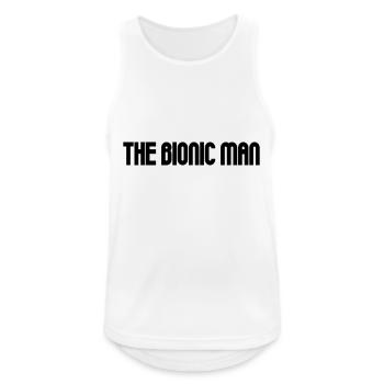 Bionic Man - Débardeur respirant Homme - blanc - Devant - Nick (188cm)