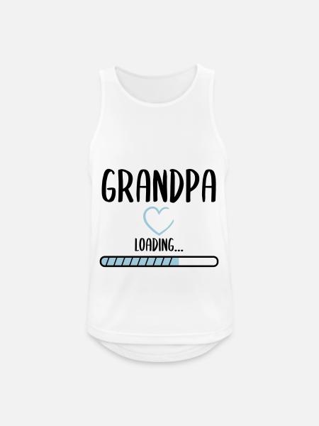 Grandpa surprise - Men's Breathable Tank Top - white