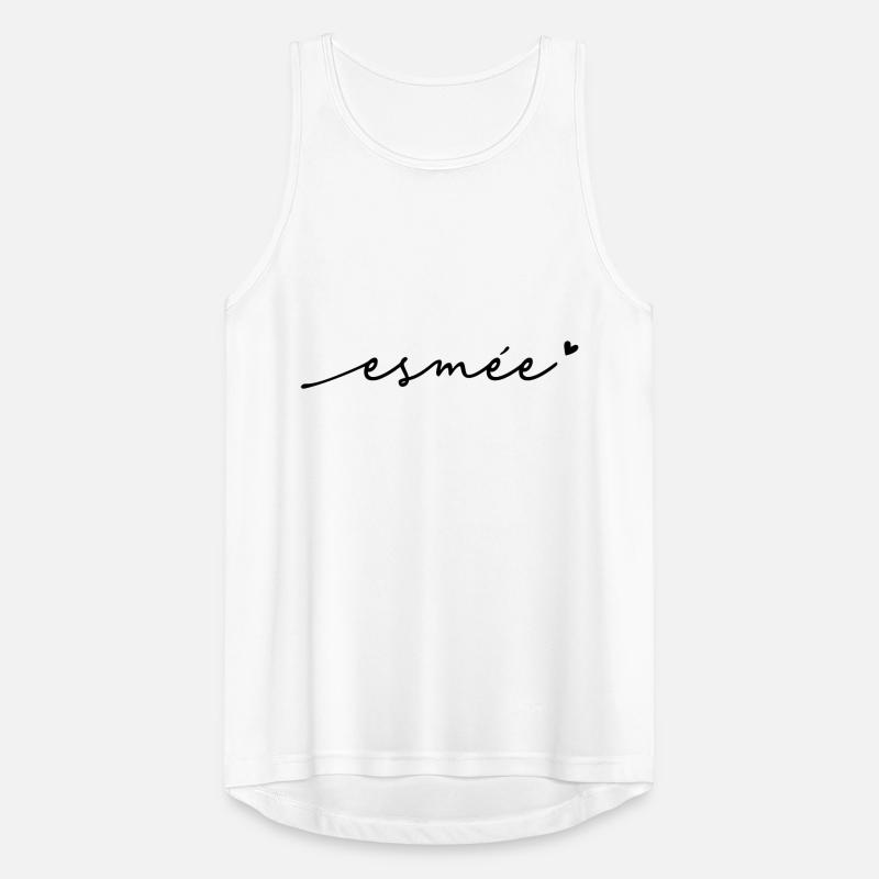 Esmée Cursive Name Men's Breathable Tank Top