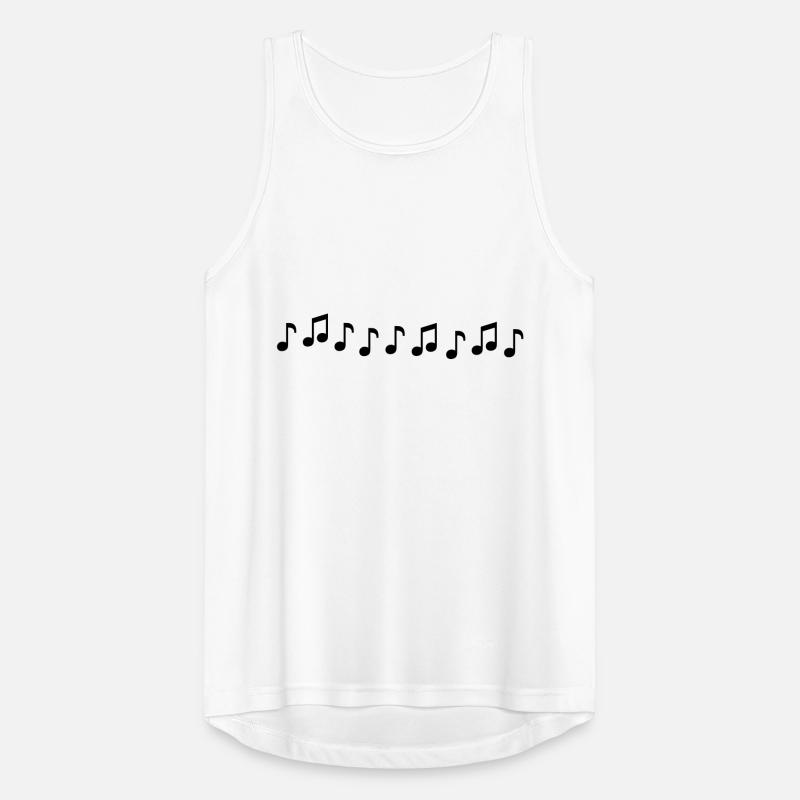 Musical Notes Men's Breathable Tank Top