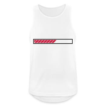 Loading loading bar bar - Men's Breathable Tank Top - white - Front - Nick (188cm)
