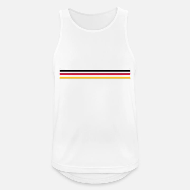 Trait Germany version 1 large - Men's Breathable Tank Top - white