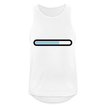 downloading - Men's Breathable Tank Top - white - Front - Nick (188cm)