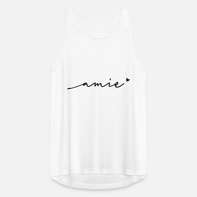 Amie Cursive Name Men's Breathable Tank Top