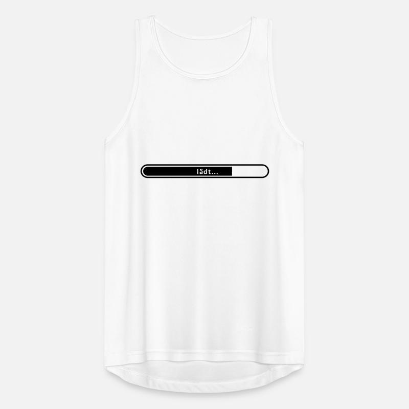 Loading bar status bar installation time Men's Breathable Tank Top