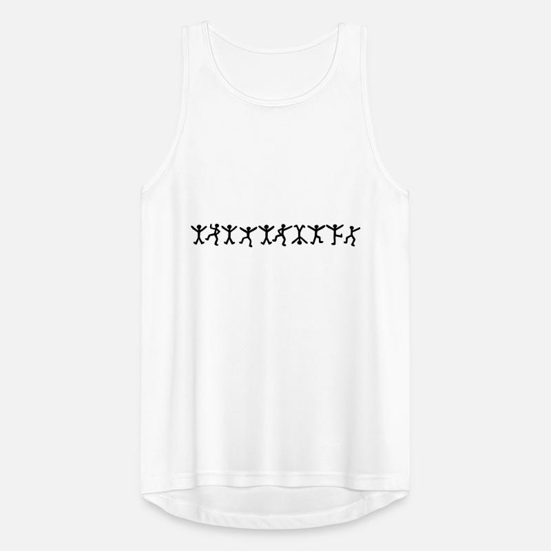 Dancing Men - Elementary Men's Breathable Tank Top