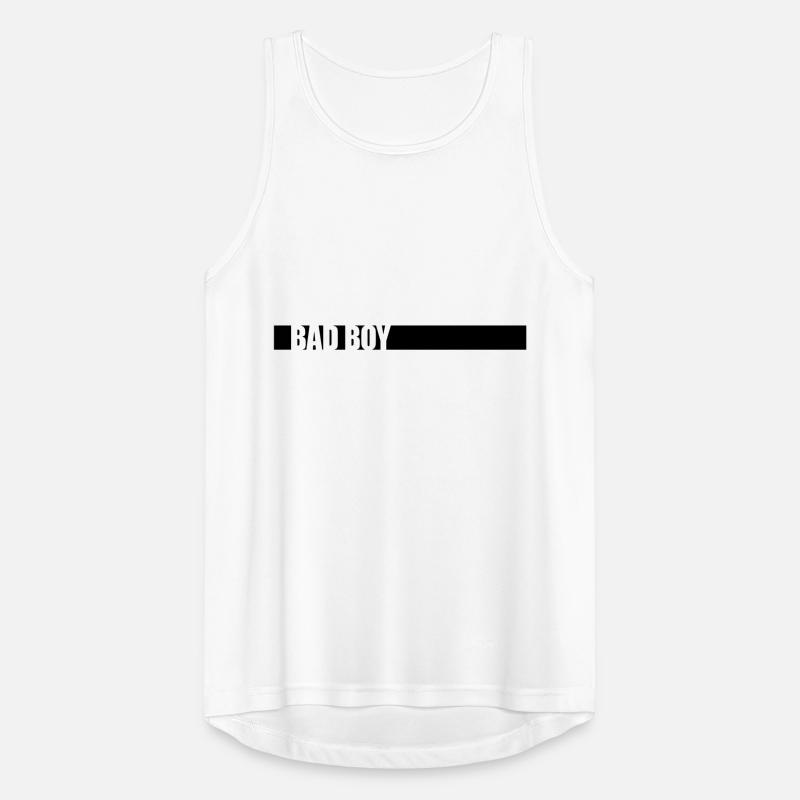 Bad Boy Saying Men's Breathable Tank Top
