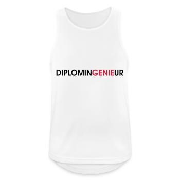 Engineer - Men's Breathable Tank Top - white - Front - Nick (188cm)