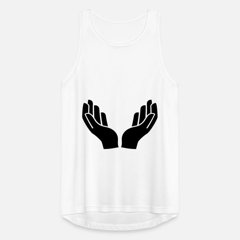 Hands icon icon Men's Breathable Tank Top