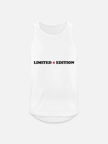 limited_edition - Men's Breathable Tank Top - white