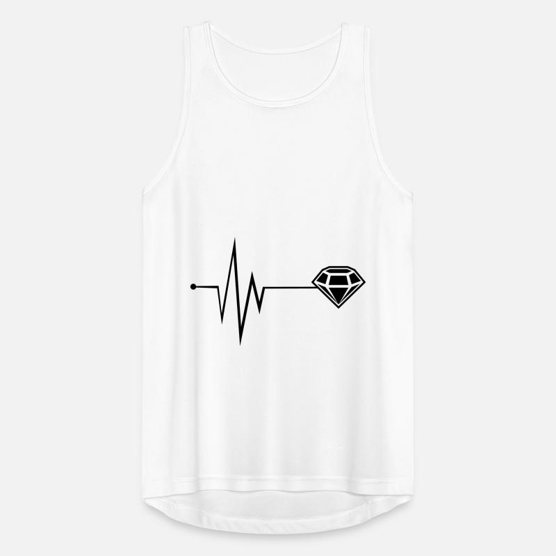 Diamond Icon Pulse Men's Breathable Tank Top
