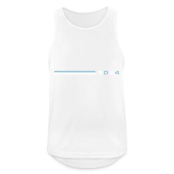 2024 year - Men's Breathable Tank Top - white - Front - Nick (188cm)