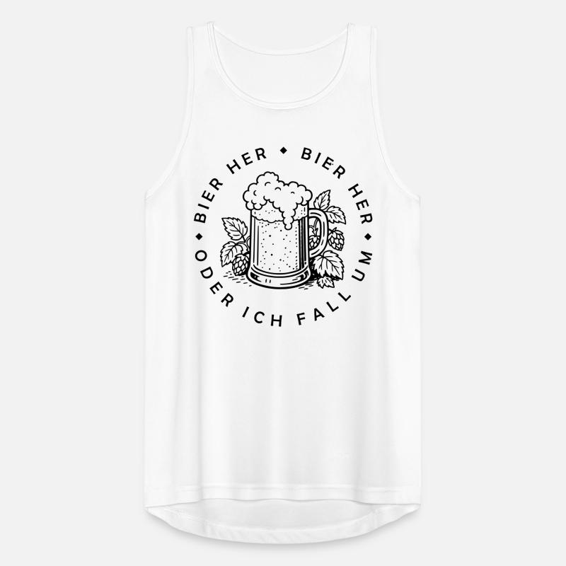 Bees here - Oder ich fall um! Men's Breathable Tank Top