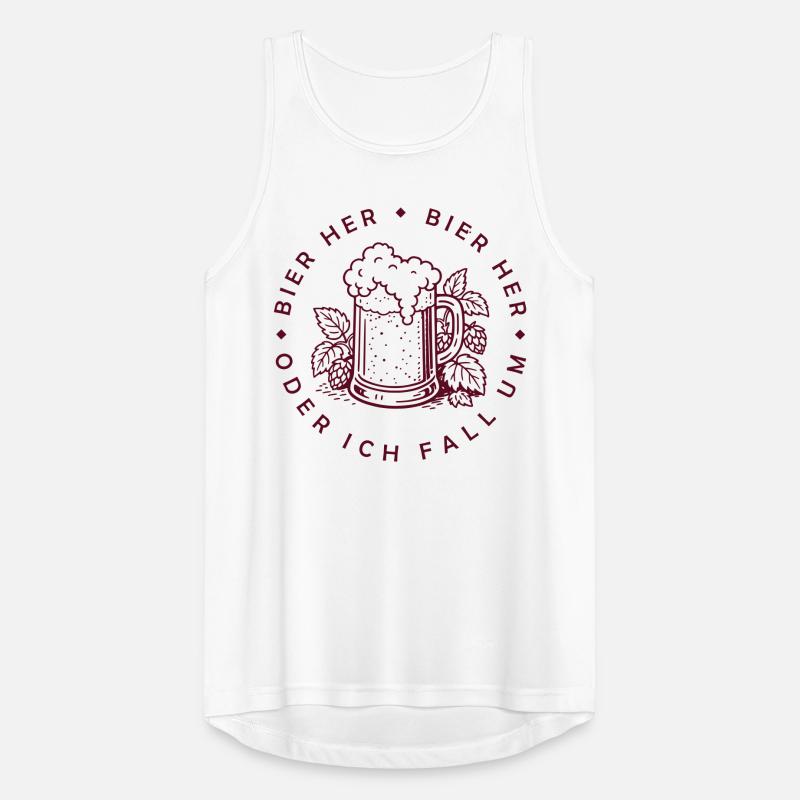 Bees here - Oder ich fall um! Men's Breathable Tank Top
