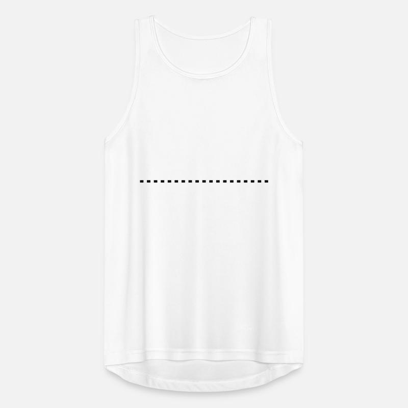dashed_line_1c Men's Breathable Tank Top