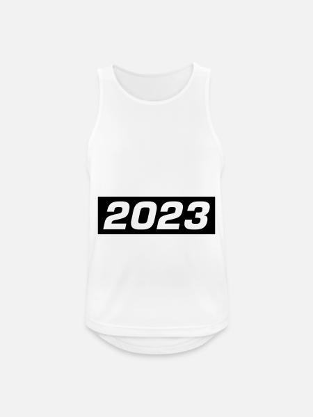 2023 Dash - Men's Breathable Tank Top - white