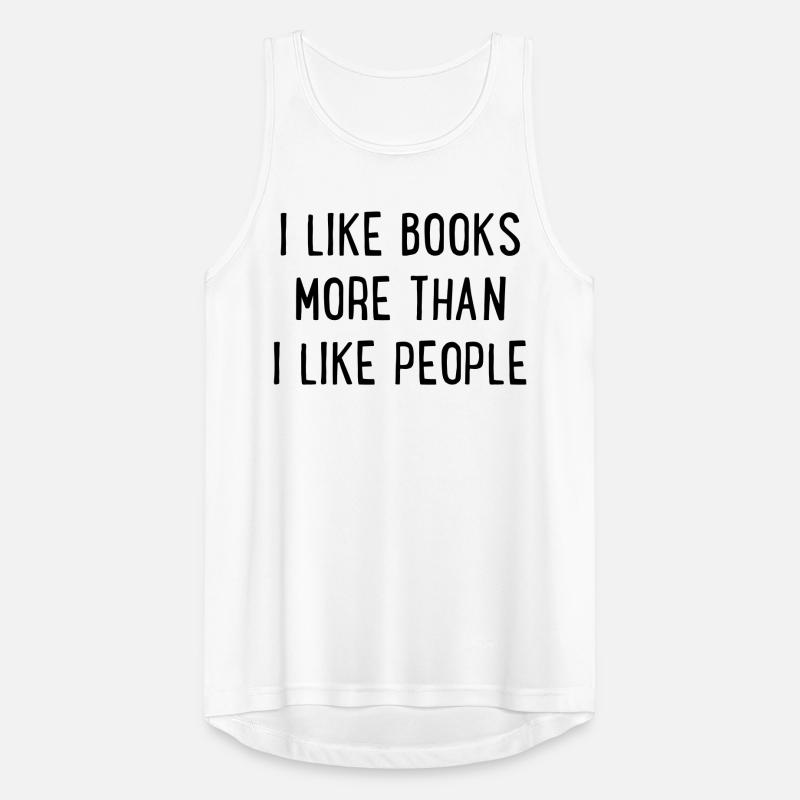 Books Men's Breathable Tank Top