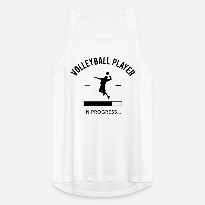 Volleyball Player loading Männer Tank Top atmungsaktiv