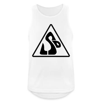 LSD Snake__V004 - Men's Breathable Tank Top - white - Front - Nick (188cm)