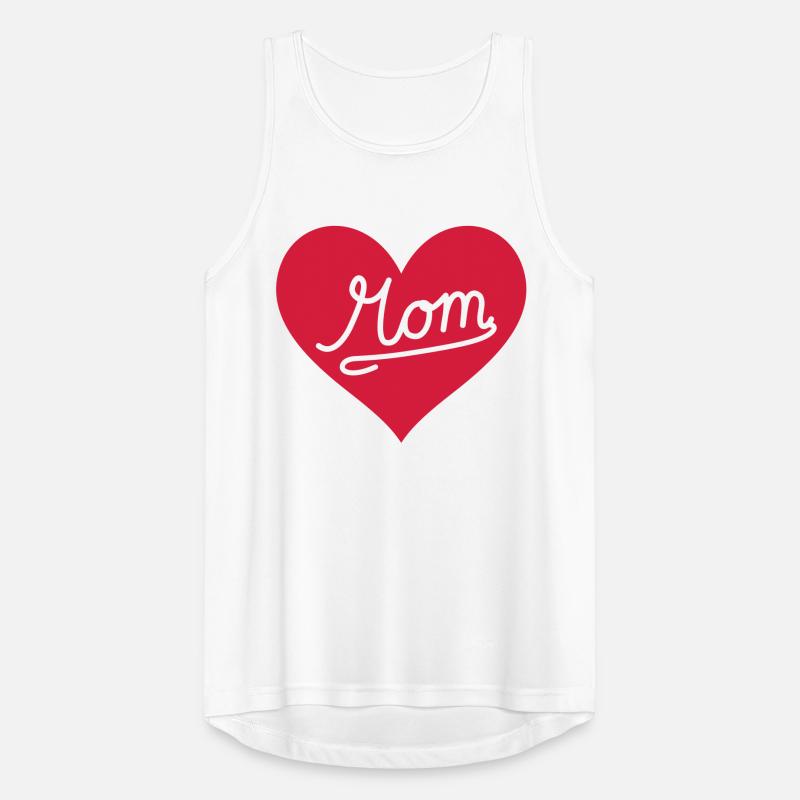 Muttertag Herz Männer Tank Top atmungsaktiv