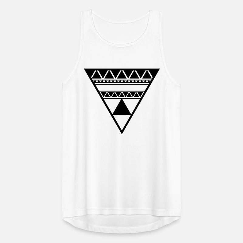 Triangle Men's Breathable Tank Top