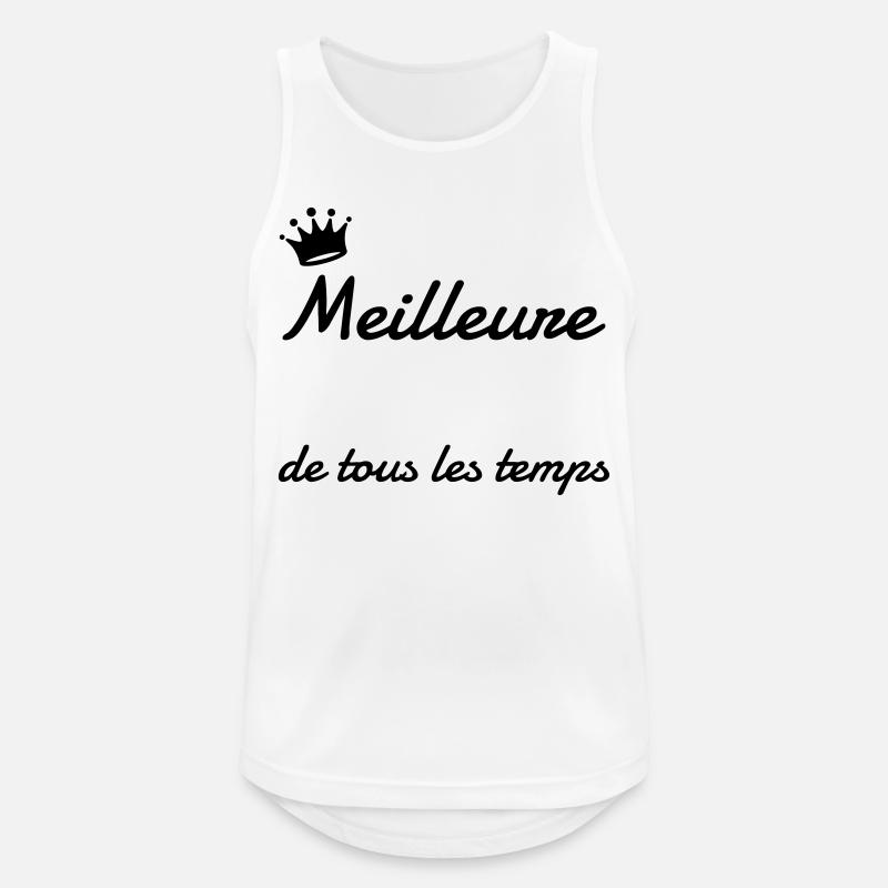 Anpassen / Anpassung / fertigen / Customize it - Männer Tank Top atmungsaktiv - Weiß