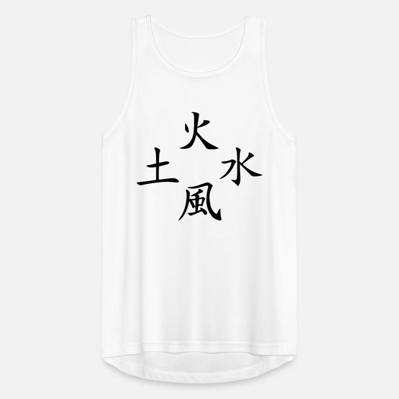 4 elements2 Männer Tank Top atmungsaktiv