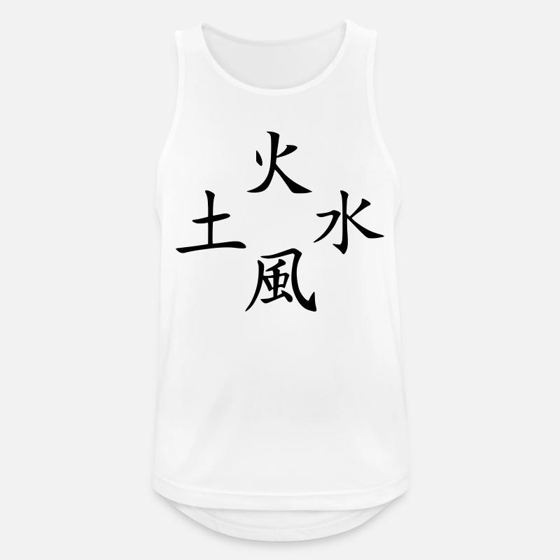 4 elements2 - Men's Breathable Tank Top - white