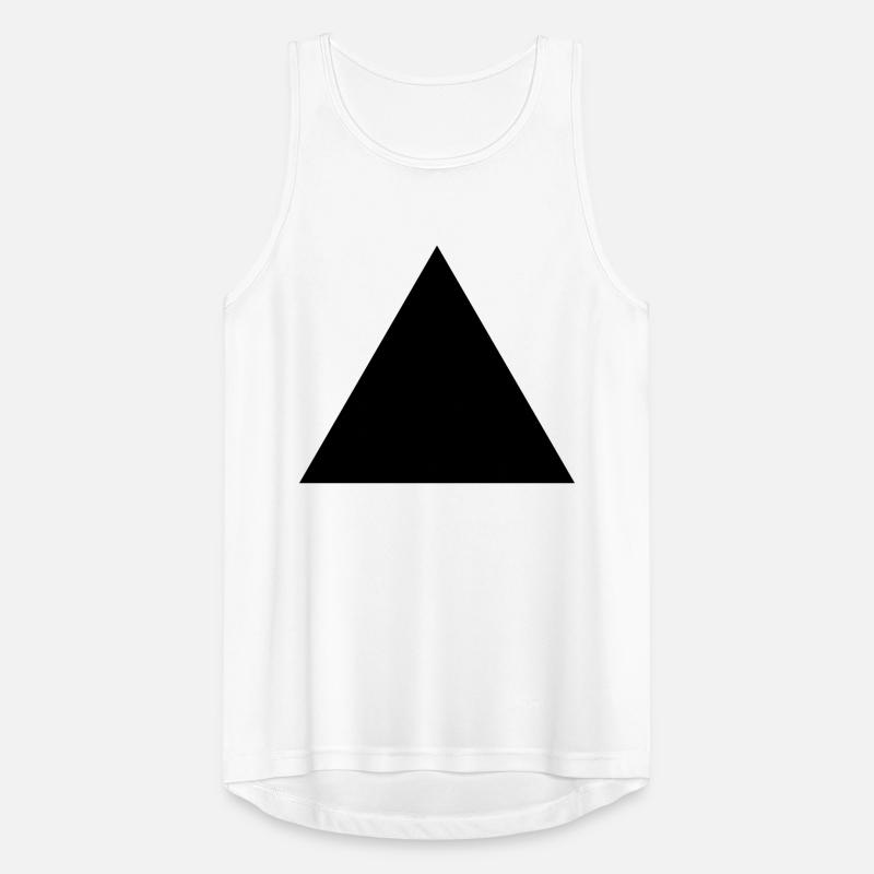 Minimalistic triangle Männer Tank Top atmungsaktiv