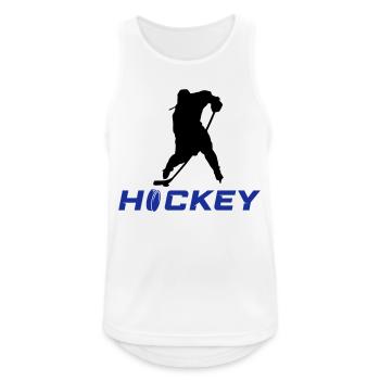 Hockey Players - Men's Breathable Tank Top - white - Front - Nick (188cm)