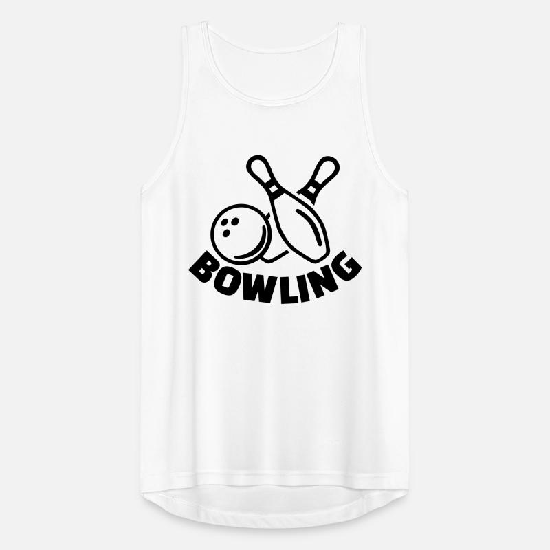 Bowling Men's Breathable Tank Top
