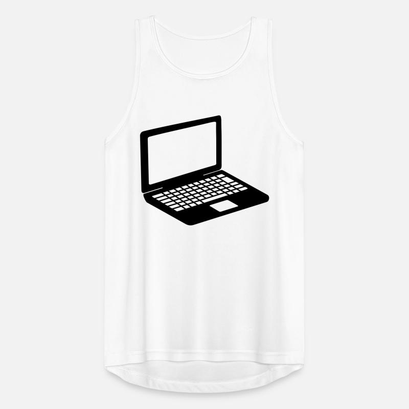 laptop notebook tablet computer pc mobil bildschir Männer Tank Top atmungsaktiv