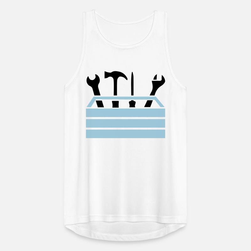 Tools Workshop Toolbox Men's Breathable Tank Top