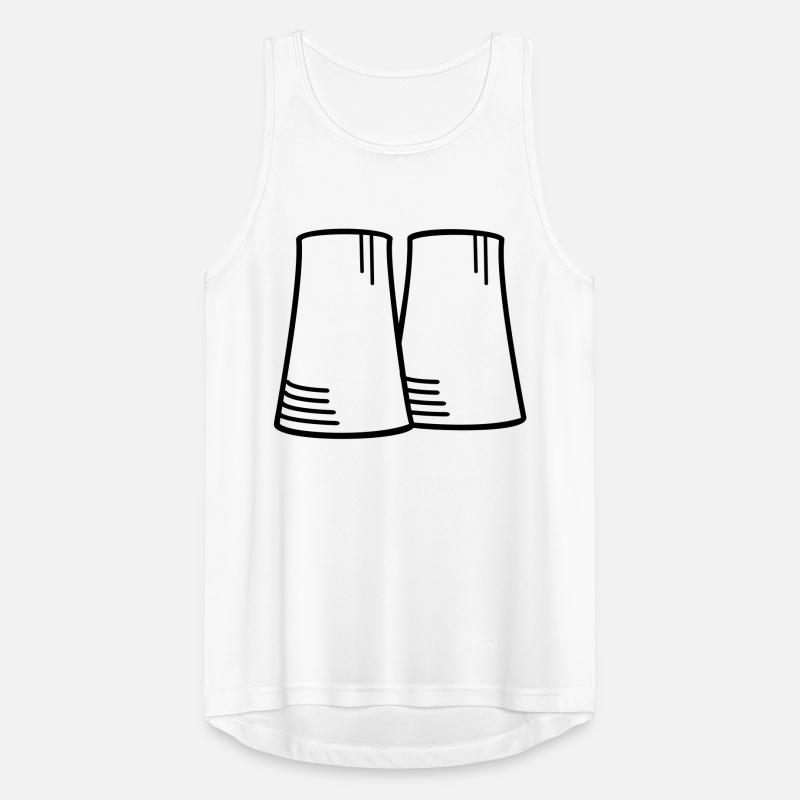 Atomic reactor (1c, line drawing) Men's Breathable Tank Top