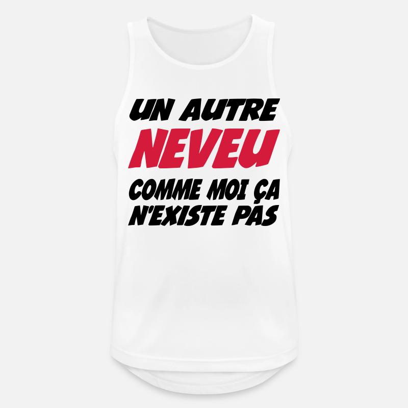 Another NEPHEW like me doesn't exist - Men's Breathable Tank Top - white