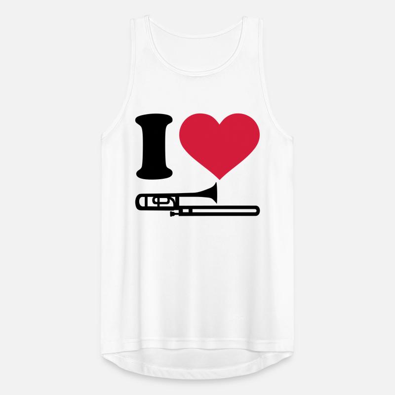 Posaune Männer Tank Top atmungsaktiv
