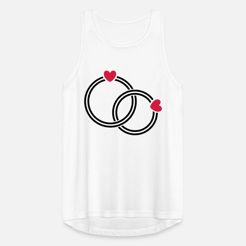 Eheringe Männer Tank Top atmungsaktiv