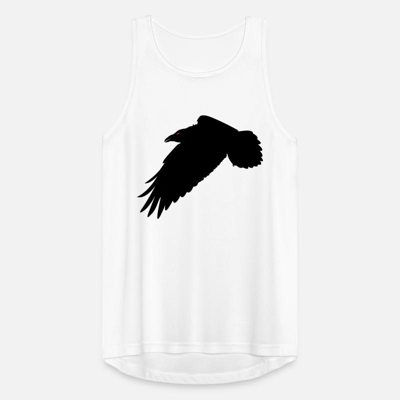 Schwarzer Rabe Männer Tank Top atmungsaktiv
