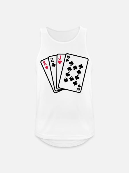 Skat - Men's Breathable Tank Top - white