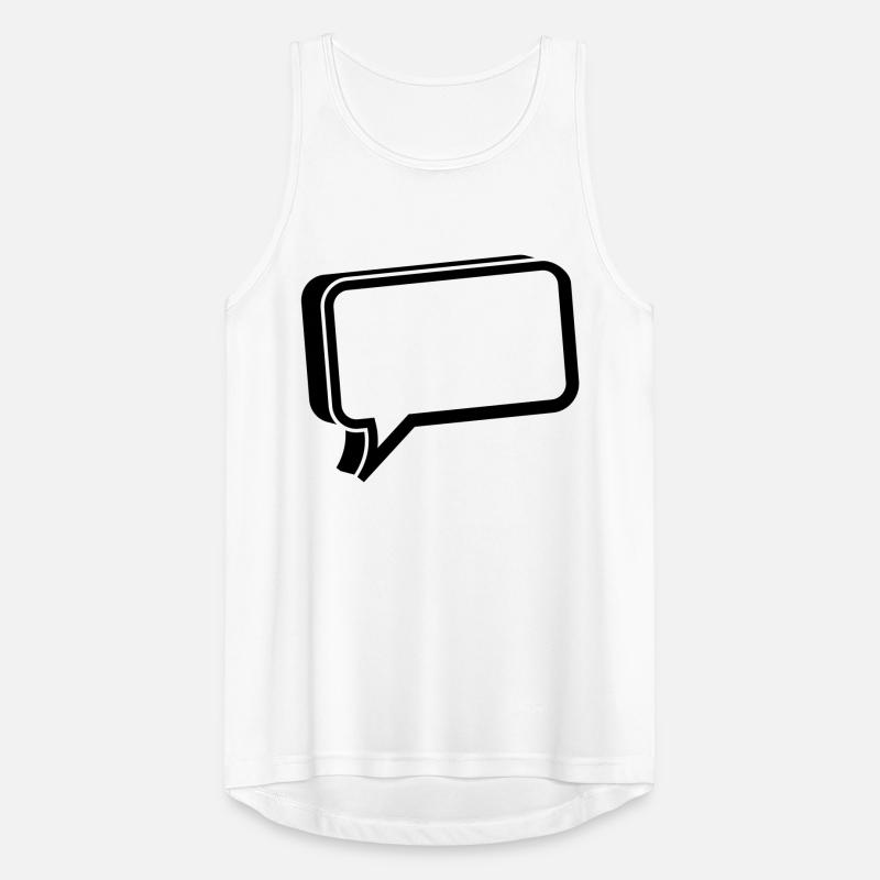 bubble chat Men's Breathable Tank Top