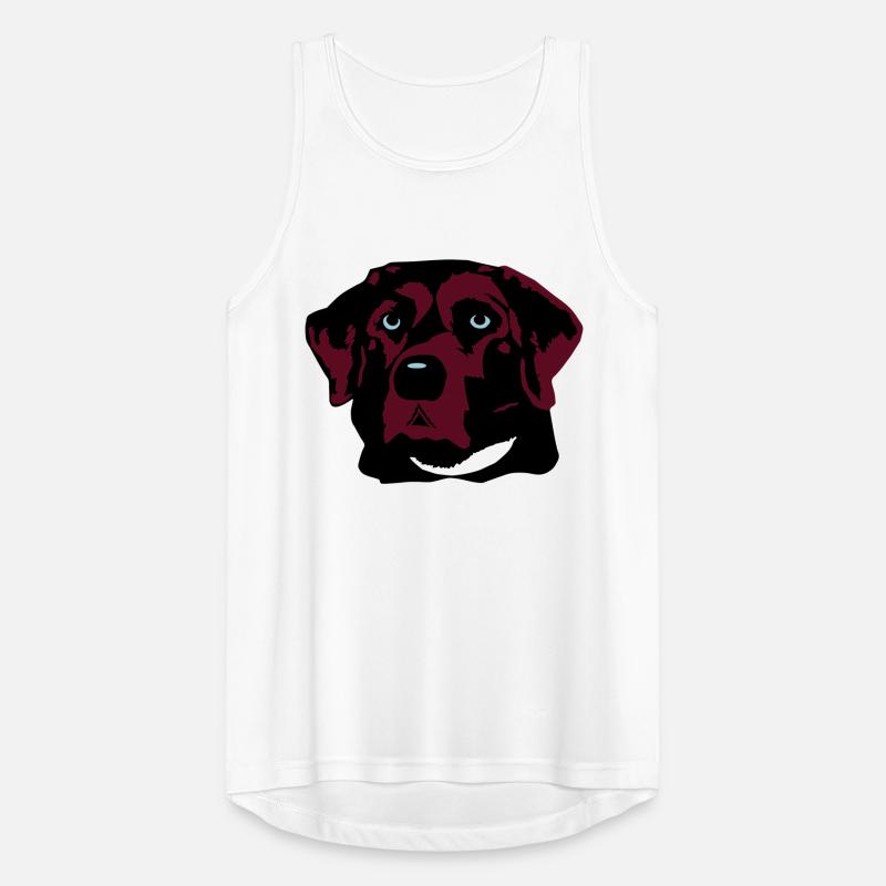 Labrador braun, blond oder schwarz Männer Tank Top atmungsaktiv