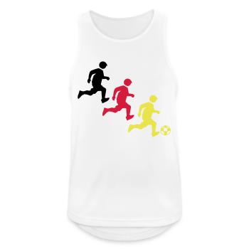 Soccer Soccer Germany - Men's Breathable Tank Top - white - Front - Nick (188cm)