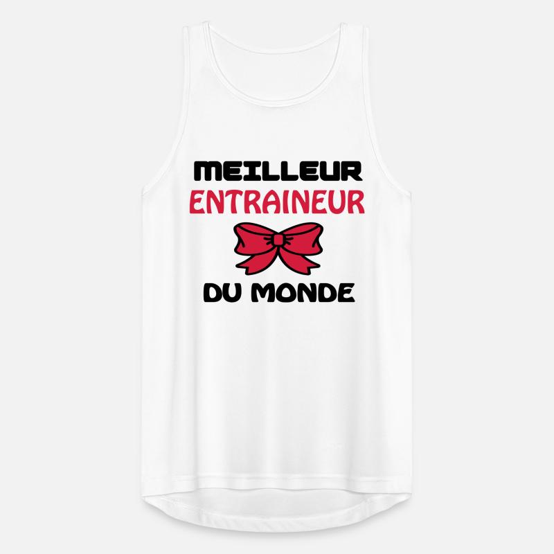 BESTER TRAINER DER WELT Männer Tank Top atmungsaktiv
